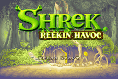 Shrek Reekin' Havoc screenshot 4 for GameBoy Advance